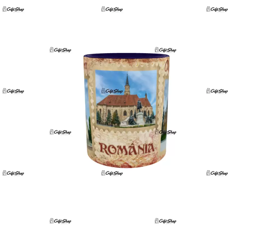 Cluj-napoca, model 1, cana ceramica, 330ml